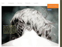 Tablet Screenshot of hairsolano.com